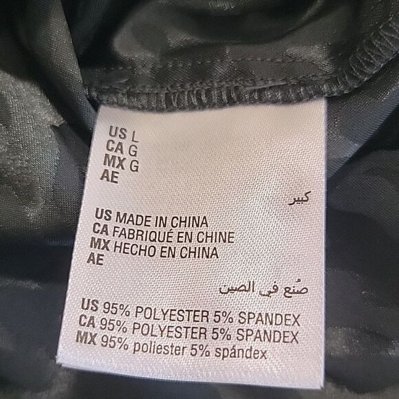 INC International Concepts Emerald Green Cheetah Print Pajama Set - Size Large - Picture 12 of 13